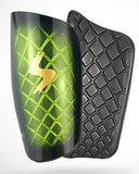 1 Pair Football Soccer Shin Guard Diamond Pattern Transparent Shin Pads Leg Sleeves Calf Brace Sport Safety Protector for Adults