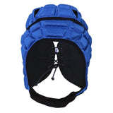 Pressional Football Goalkeeper Helmet Children Adjustable Soccer Goalie Helmet Rugby Cap Headguard Kids Hat Head Guard Protector