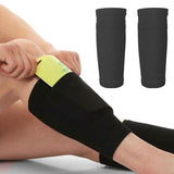 1pair Football Shinguard Socks Breathable Shin Pad Holder Soccer Protective Socks Sleeves Shin Guard With Pocket Sport Equipment