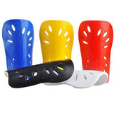 1 Pair Adults Soccer Guards Leg Protector Football Shin Pads Plastic Outdoor Sport Leg Protective Gear Breathable Shin Guard