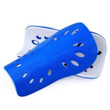 1 Pair Adults Soccer Guards Leg Protector Football Shin Pads Plastic Outdoor Sport Leg Protective Gear Breathable Shin Guard