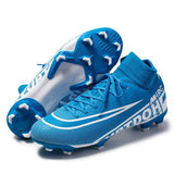 New Soccer Shoes FG AG Men Football Shoes Kids Soccer Cleats Training Football Boots High Ankle Sport Sneakers Mens Dropshipping