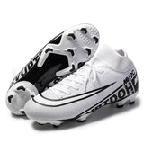 New Soccer Shoes FG AG Men Football Shoes Kids Soccer Cleats Training Football Boots High Ankle Sport Sneakers Mens Dropshipping