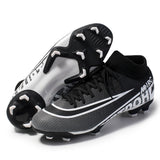 New Soccer Shoes FG AG Men Football Shoes Kids Soccer Cleats Training Football Boots High Ankle Sport Sneakers Mens Dropshipping