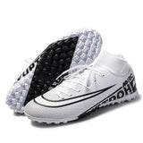 New Soccer Shoes FG AG Men Football Shoes Kids Soccer Cleats Training Football Boots High Ankle Sport Sneakers Mens Dropshipping