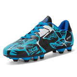 2020 new Men Soccer soccer shoes indoor Kids Cleats Training Football Boots Dropshipping High Ankle Sport Sneakers Size 34-46