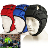 Profession Skateboard Football Soccer Goalkeeper Helmet Sports Rugby Scrum Cap Goalie Roller Hat Fiber Head Guard Protector