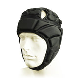 Profession Skateboard Football Soccer Goalkeeper Helmet Sports Rugby Scrum Cap Goalie Roller Hat Fiber Head Guard Protector